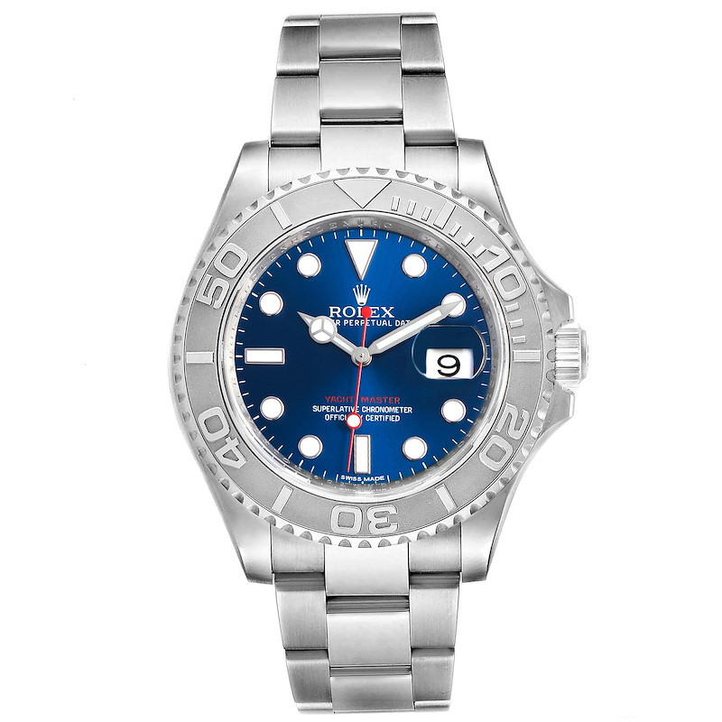 Rolex Yacht-Master 116622 40mm Bleu Montre Homme