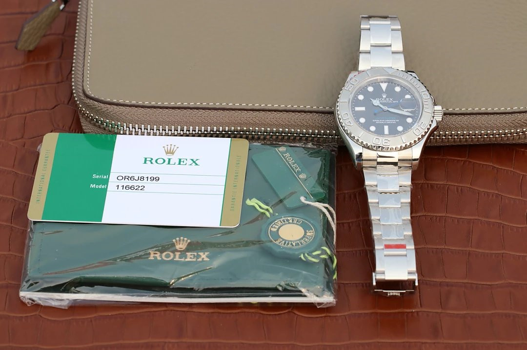 Rolex Yacht-Master 116622 44mm Montre Homme Noir – Image 7