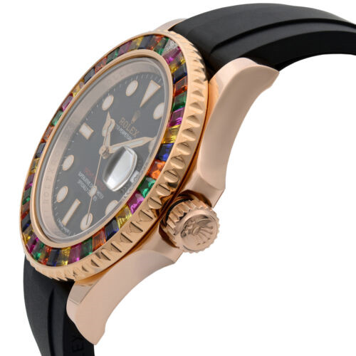 Rolex Yacht-Master 116655.3 40mm Noir Montre Homme – Image 3