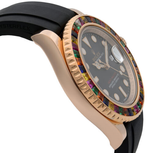 Rolex Yacht-Master 116655.3 40mm Noir Montre Homme – Image 4