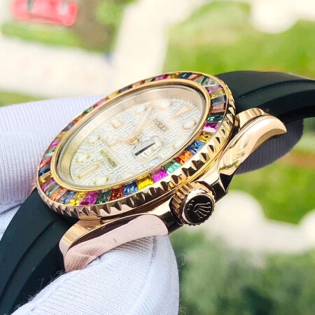Rolex Yacht-Master 116655 40mm Diamond Face Montre Homme – Image 5