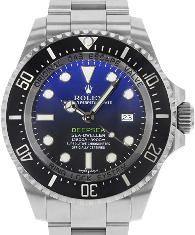 Rolex Deepsea 116660 44mm D¨¦grad¨¦ Bleu Fonc¨¦ Montre Homme – Image 2