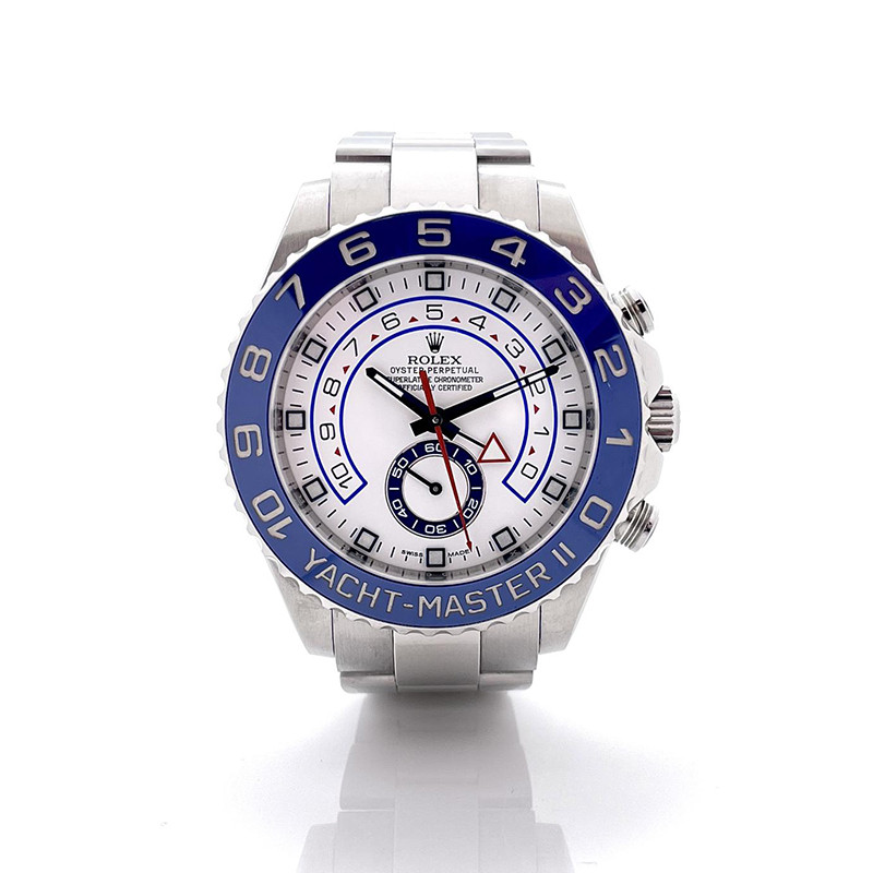 Rolex Yacht-Master 116680 44mm Blanc Montre Homme