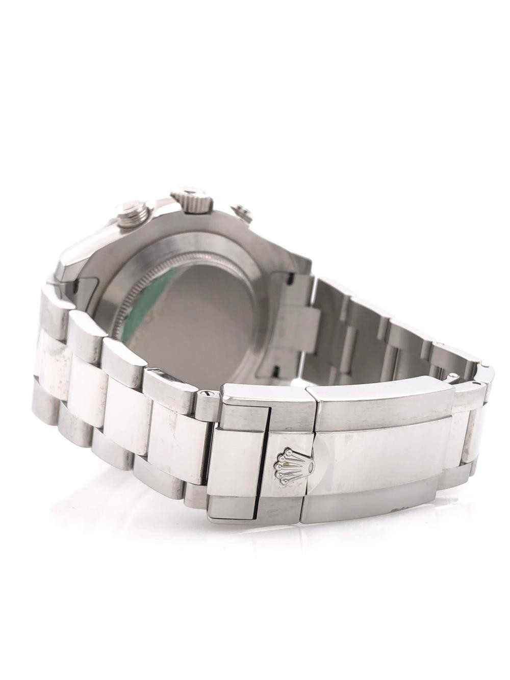 Rolex Yacht-Master 116680 44mm Blanc Montre Homme – Image 4