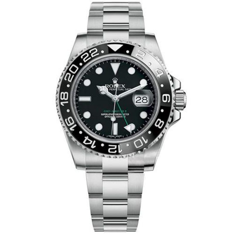 Montre Homme Rolex GMT Master 116710LN 40mm Noir