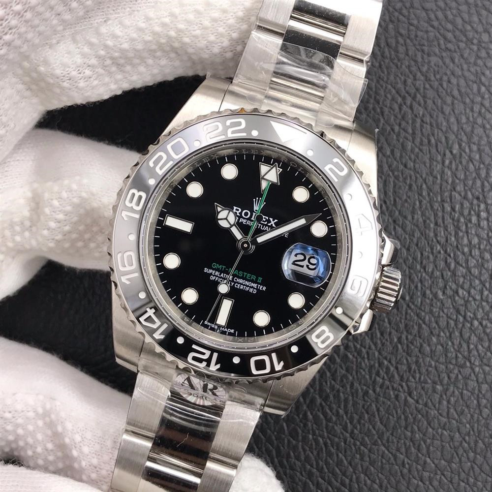 Montre Homme Rolex GMT Master 116710LN 40mm Noir – Image 3