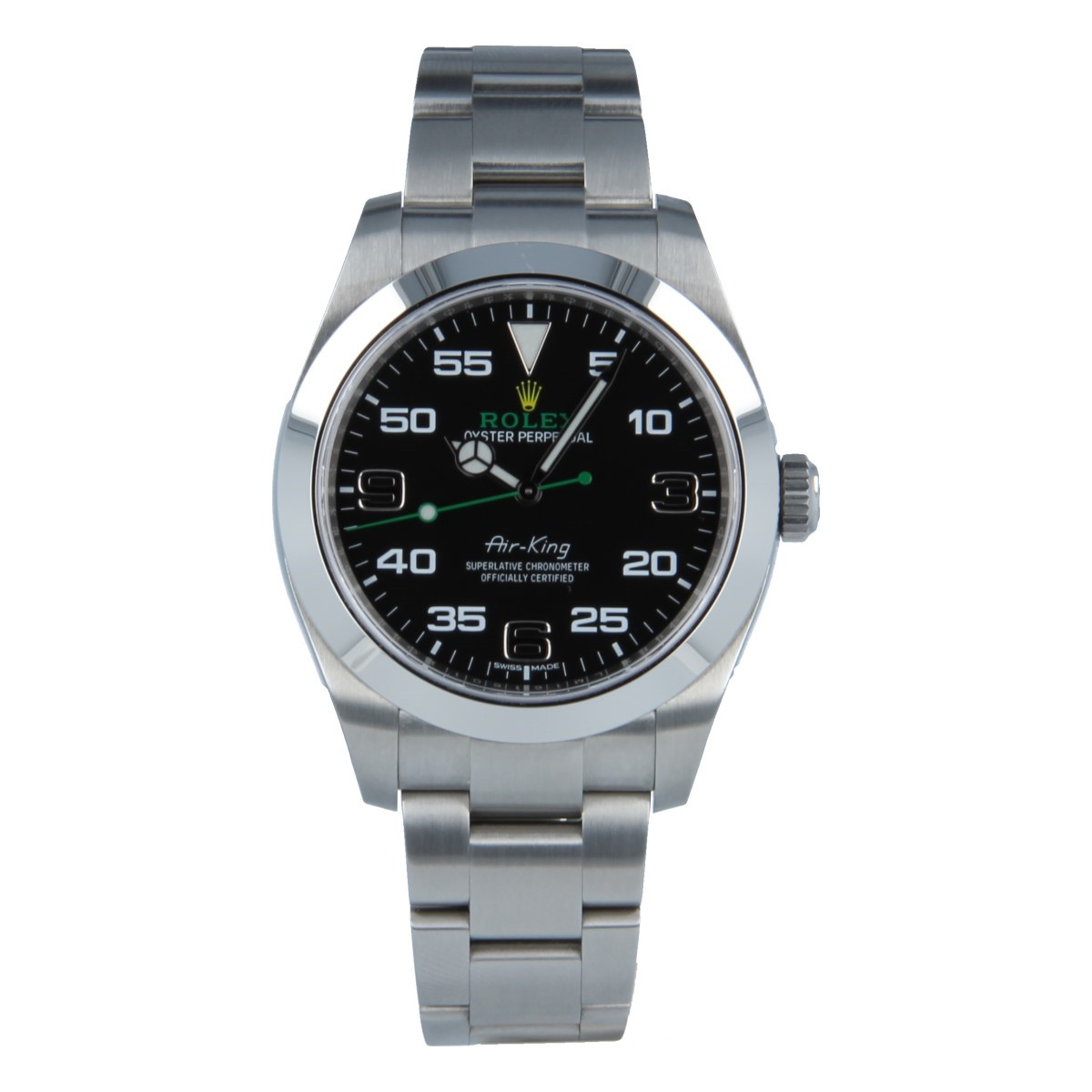Rolex Air-King 116900 40mm Noir Montre Homme