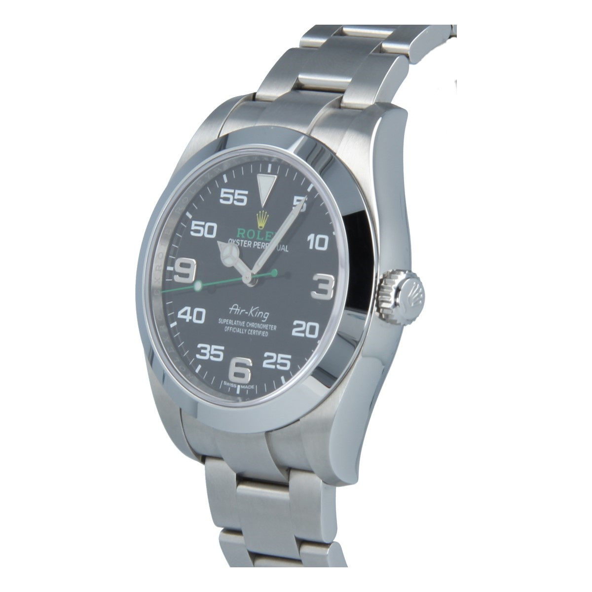 Rolex Air-King 116900 40mm Noir Montre Homme – Image 2