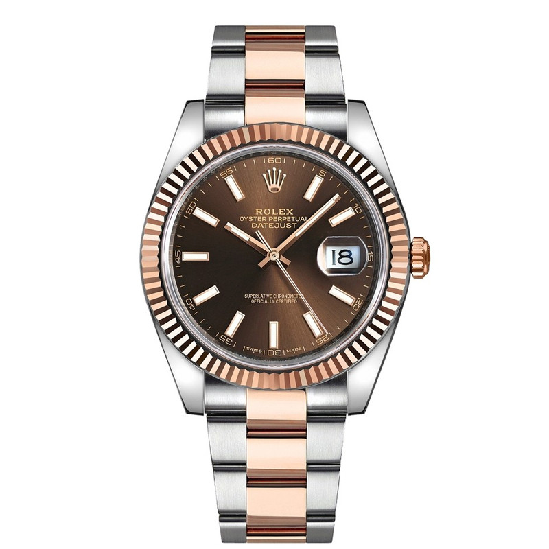 Rolex Datejust 126331.1 41mm Marron Montre Homme