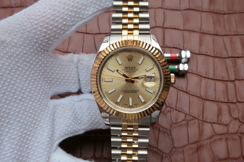 Rolex Datejust 126333.1 41mm Golden Ms Montre – Image 2