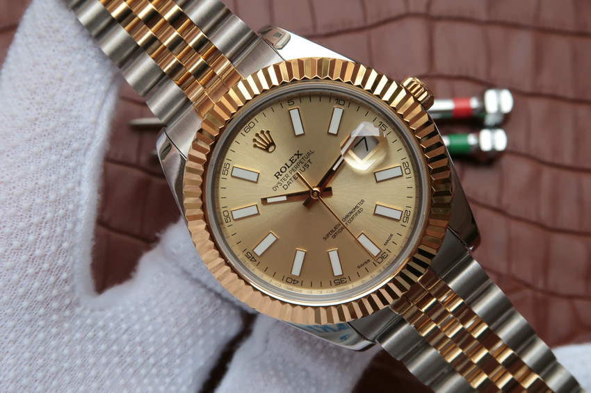 Rolex Datejust 126333.1 41mm Golden Ms Montre – Image 3