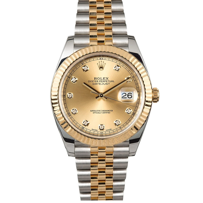 Rolex Datejust 126333.3 41mm Golden Ms Montre