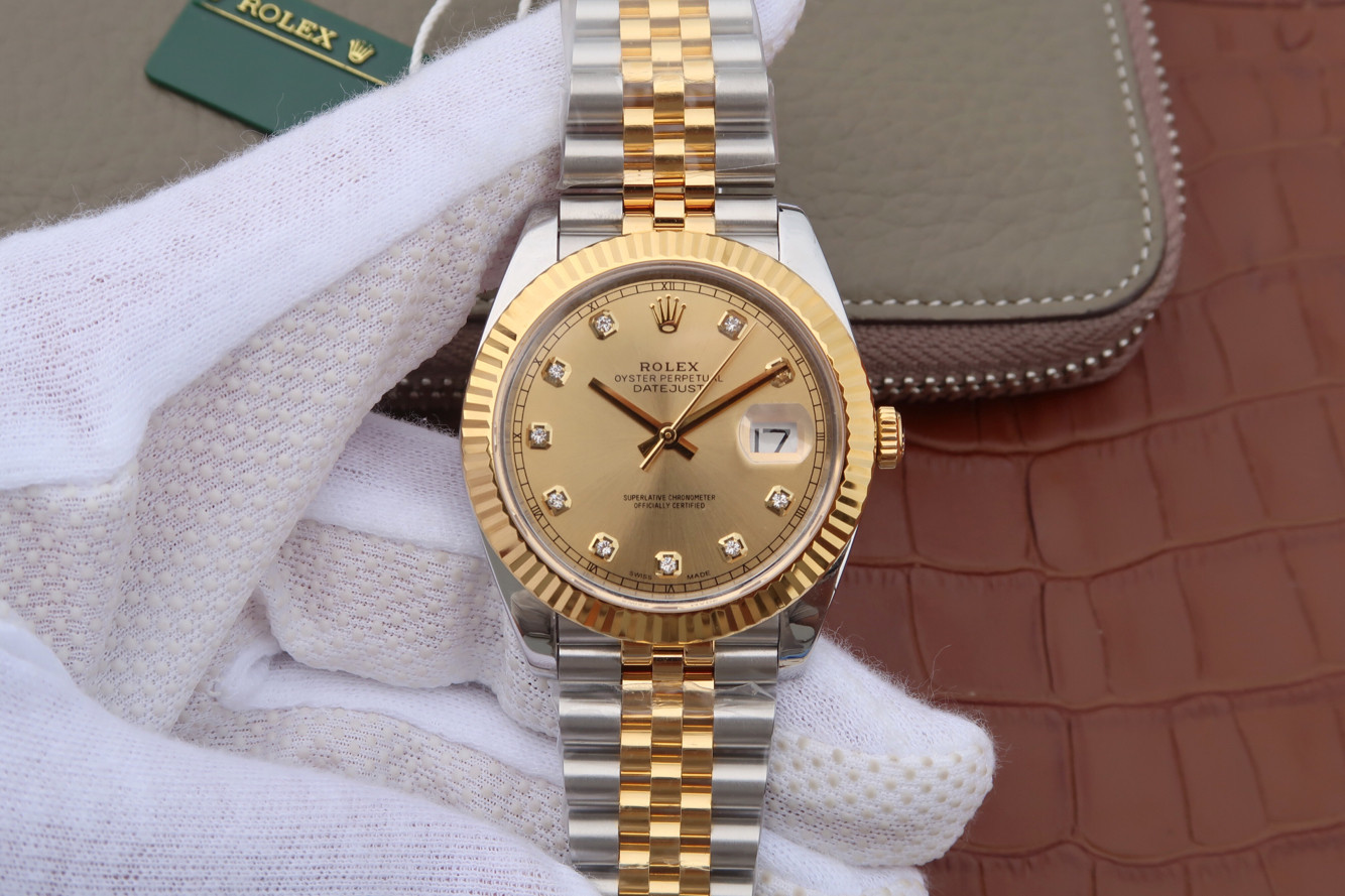 Rolex Datejust 126333.3 41mm Golden Ms Montre – Image 2