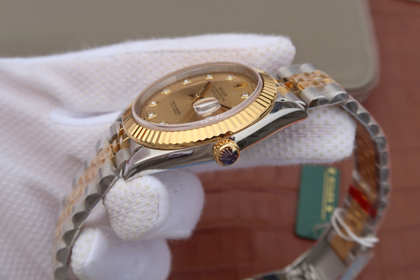 Rolex Datejust 126333.3 41mm Golden Ms Montre – Image 5