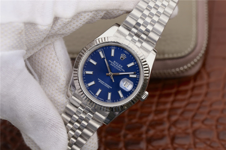 Rolex Datejust 126334 41mm Bleu Montre Homme – Image 4