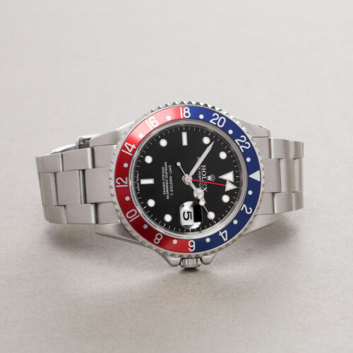 Montre Homme Rolex GMT-Master 16710.1 40mm Noir – Image 2