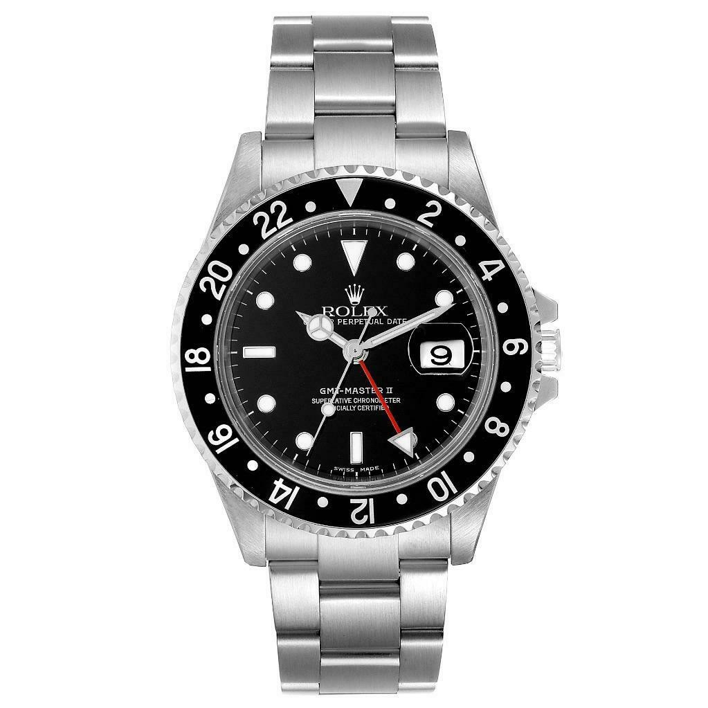 Montre Homme Rolex GMT-Master 16710.3 40mm Noir