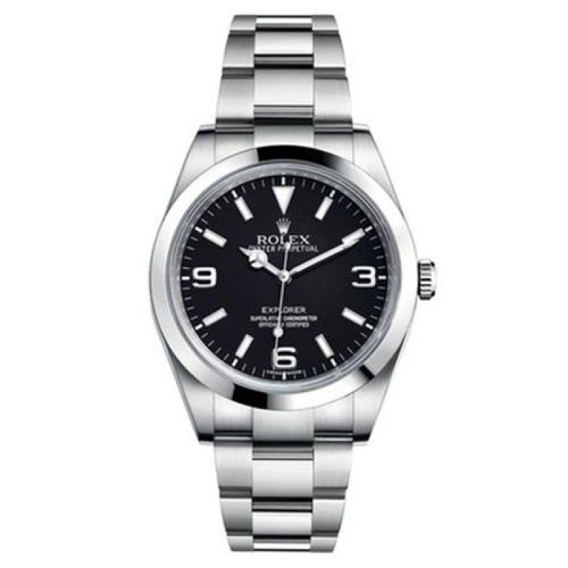 Rolex Explorer 214270 39mm Montre Homme Noir