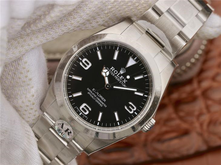 Rolex Explorer 214270 39mm Montre Homme Noir – Image 4