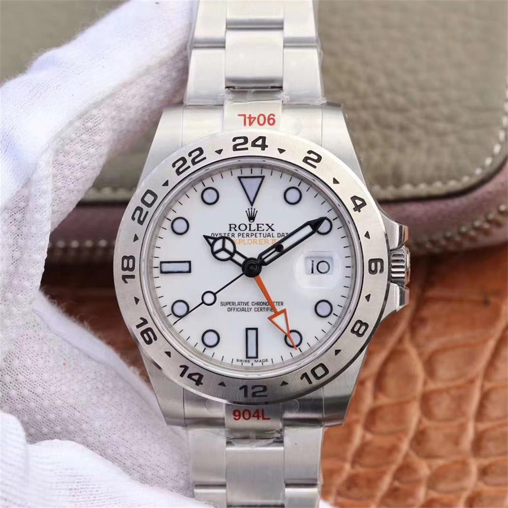 Rolex Explorer II 216570 42mm Blanc Montre Homme – Image 2