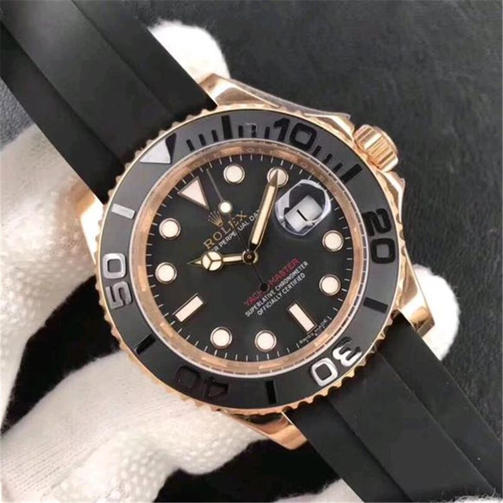 Rolex Yacht-Master 268655 40mm Black Plate Red Letter Montre Homme – Image 3