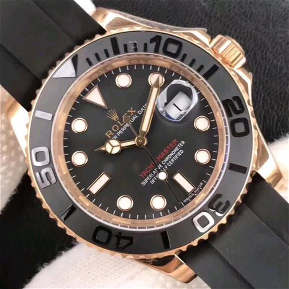 Rolex Yacht-Master 268655 40mm Black Plate Red Letter Montre Homme – Image 4