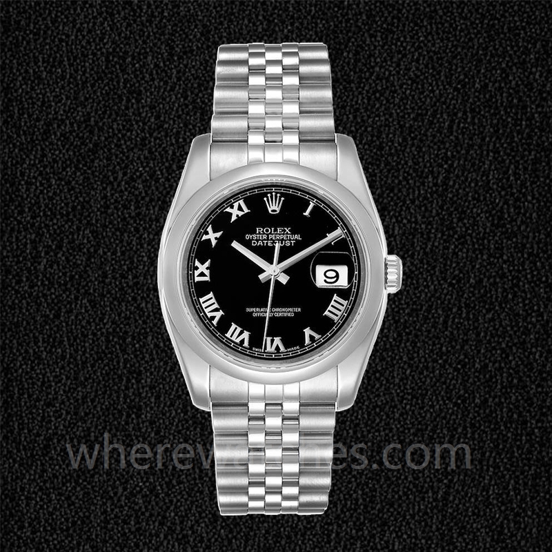 Rolex Datejust Pour des hommes 116200BKRJ Automatique 36mm – Image 2