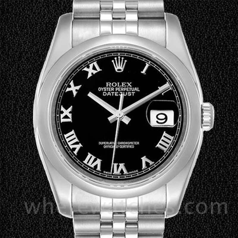 Rolex Datejust Pour des hommes 116200BKRJ Automatique 36mm
