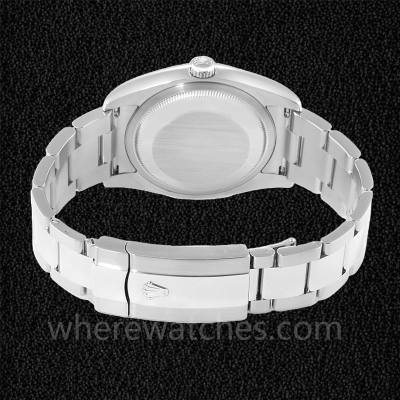 Rolex Datejust Pour des hommes 116200BKRO Argenté Cadran Noir 36mm – Image 4