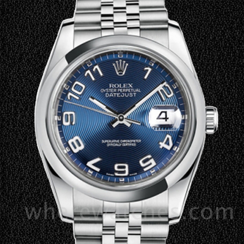 Rolex Datejust Pour des hommes 116200BLCAJ Bracelet 36mm