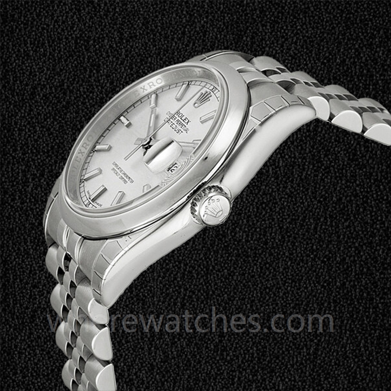 Rolex Datejust 116200SSJ Pour des hommes 36mm Cadran Argent Automatique – Image 3