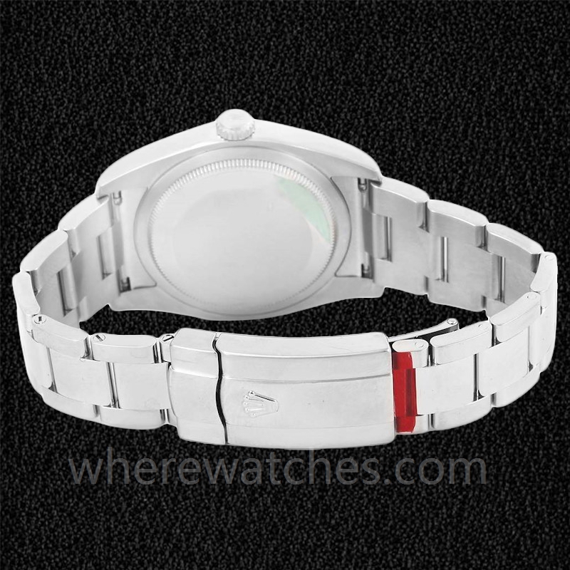 Rolex Datejust 116200SSO Pour des hommes Cadran fleuri argenté Argenté – Image 4