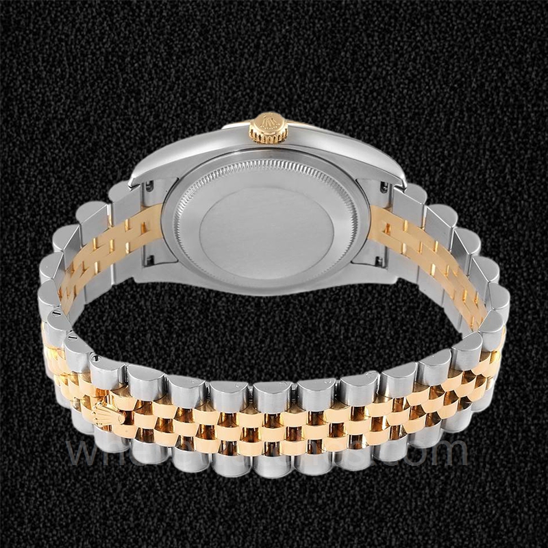 Rolex Datejust 116233BKDJ Pour des hommes Argenté Bracelet – Image 4