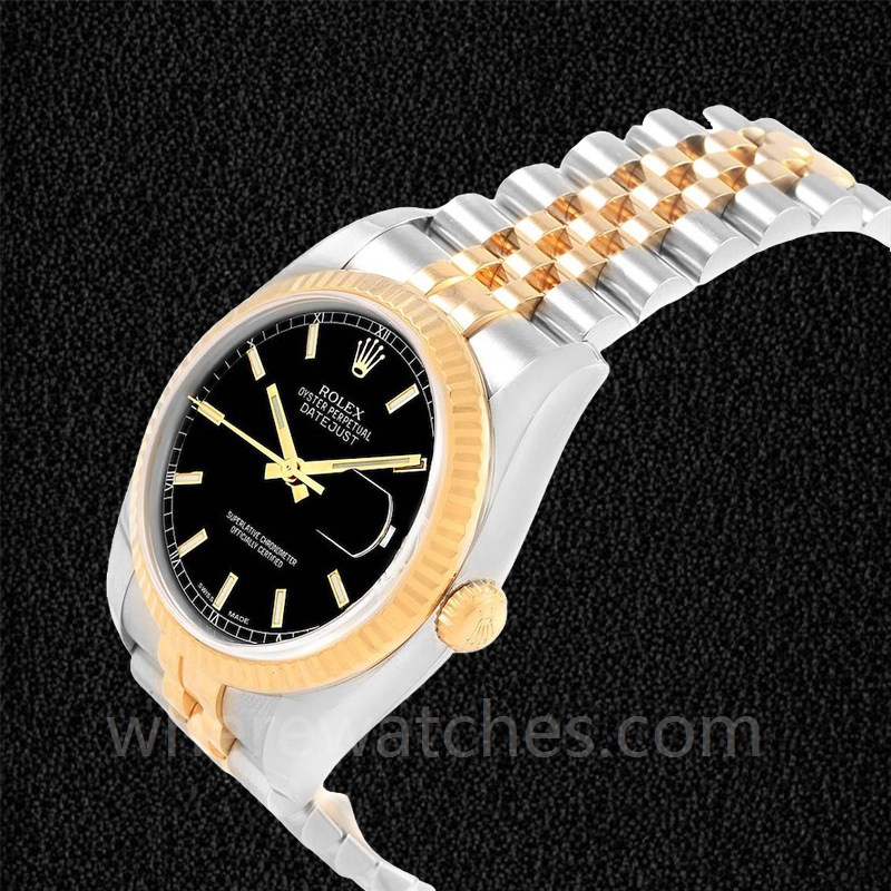 Rolex Datejust 116233BKSJ Pour des hommes Bracelet Automatique – Image 3
