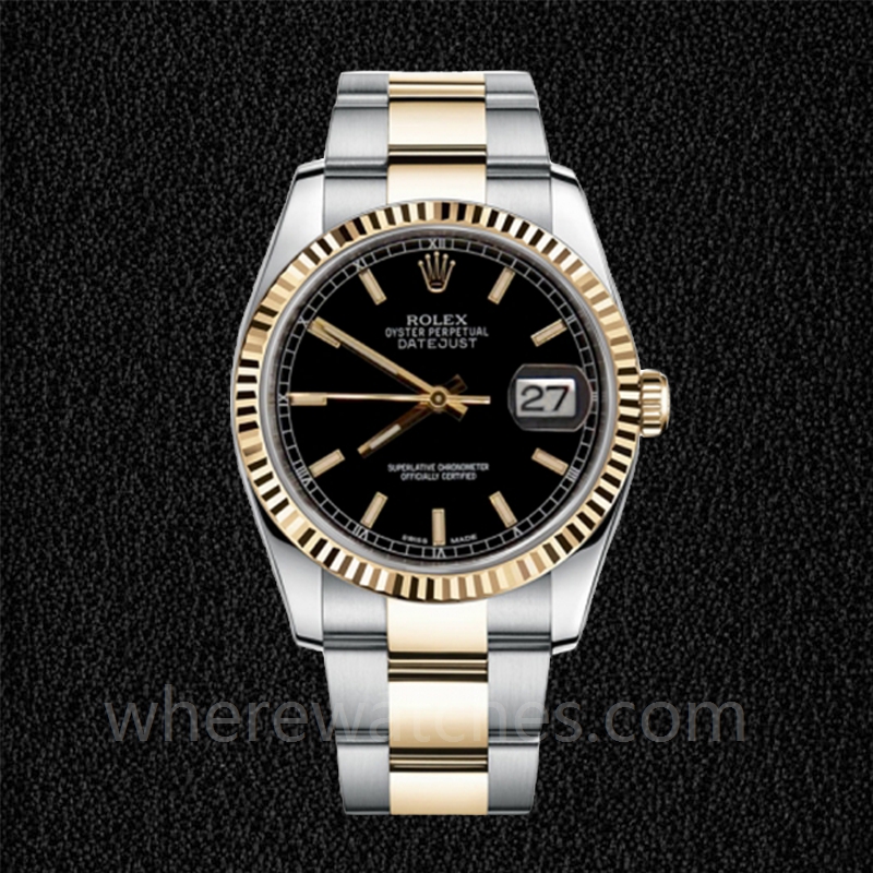 Rolex Datejust Pour des hommes 116233BKSO Cadran Noir Automatique – Image 2