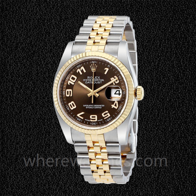 Rolex Datejust 116233BRAJ Pour des hommes Argenté 36mm – Image 2