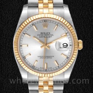 Rolex Datejust 116233SSJ Pour des hommes Cadran Noir Automatique