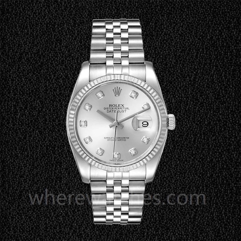 Rolex Datejust 116234-SDJ Pour des hommes Automatique Argenté – Image 2