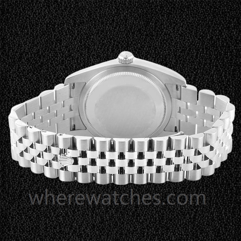 Rolex Datejust 116234BKCAJ Pour des hommes Automatique 36mm Argenté – Image 4