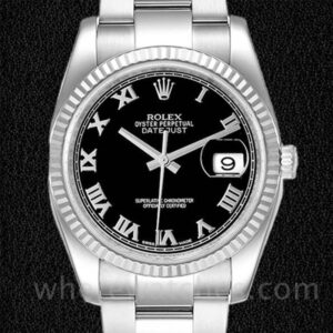 Rolex Datejust 116234BKRO Pour des hommes Automatique 36mm