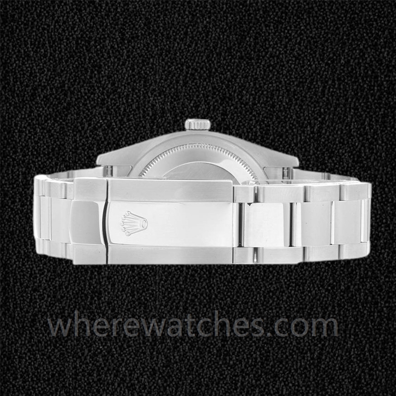 Rolex Datejust Pour des hommes 116234BLRO Argenté Oysterlock – Image 4