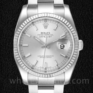 Rolex Datejust 116234SSO Pour des hommes Argenté Automatique 36mm