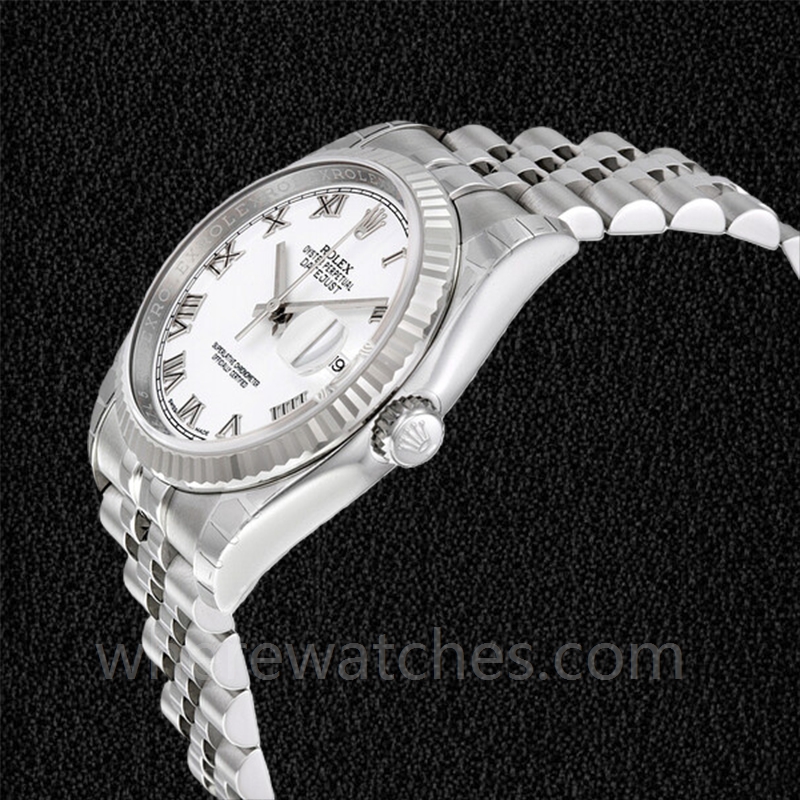 Rolex Datejust 116234WRJ Pour des hommes Cadran Blanc Automatique – Image 3