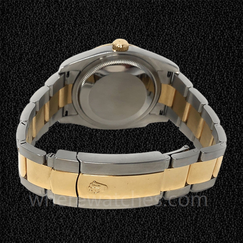 Rolex Datejust Pour des hommes 116243BKMDO Nacre Argenté – Image 4