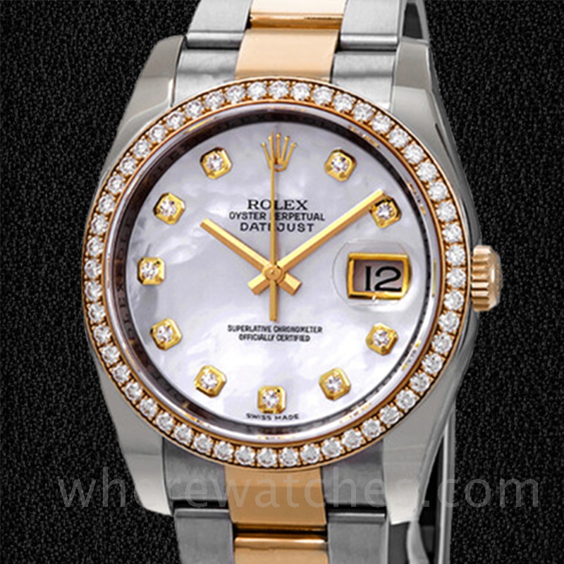 Rolex Datejust Pour des hommes 116243MDO Automatique Nacre 36mm