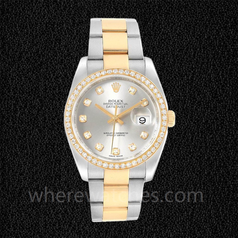 Rolex Datejust 116243SDO Pour des hommes Oysterlock 36mm Automatique – Image 2