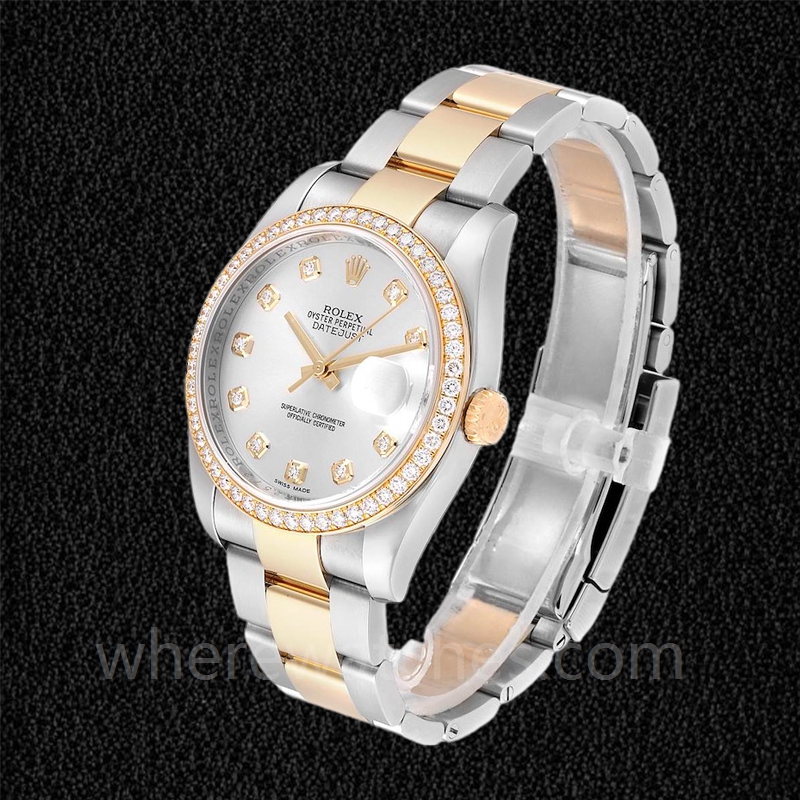 Rolex Datejust 116243SDO Pour des hommes Oysterlock 36mm Automatique – Image 3