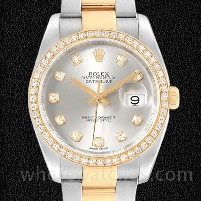 Rolex Datejust 116243SDO Pour des hommes Oysterlock 36mm Automatique