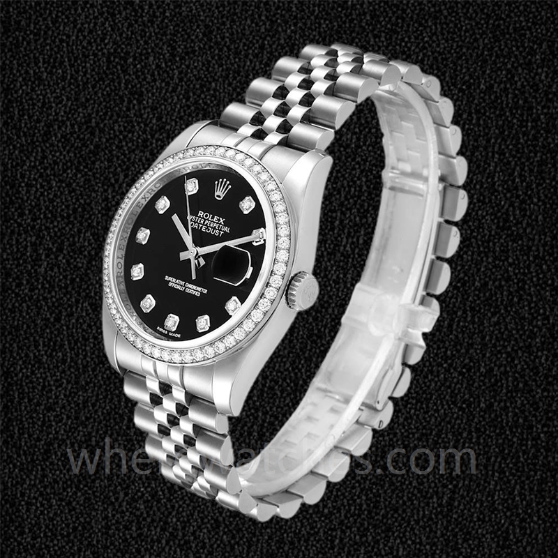 Rolex Datejust 116244BKDJ Pour des hommes Automatique Bracelet – Image 3