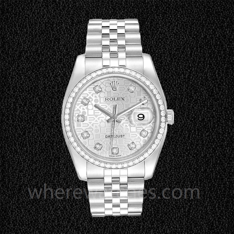 Rolex Datejust Pour des hommes 116244SJDJ Automatique 36mm – Image 2